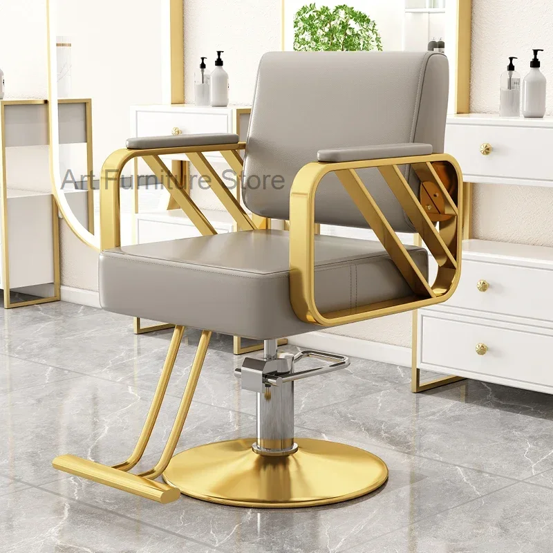 

Lounges Makeup Barber Chair Beauty Salon Tattoo Professional Hair Salon Chair Ergonomic Manicure Sedie Furniture Barber XY50BC