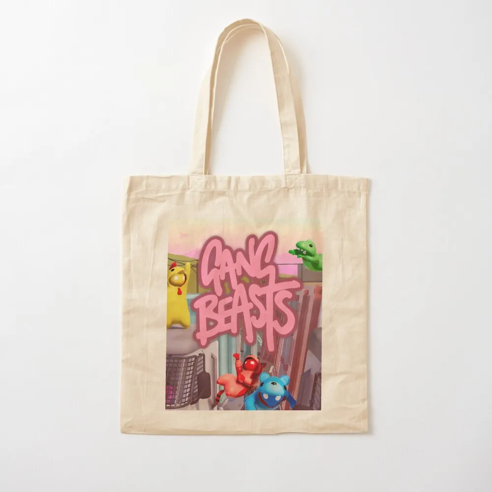 

Gang Beasts Tote Bag Women's bag the tote bag Custom hand Canvas Tote