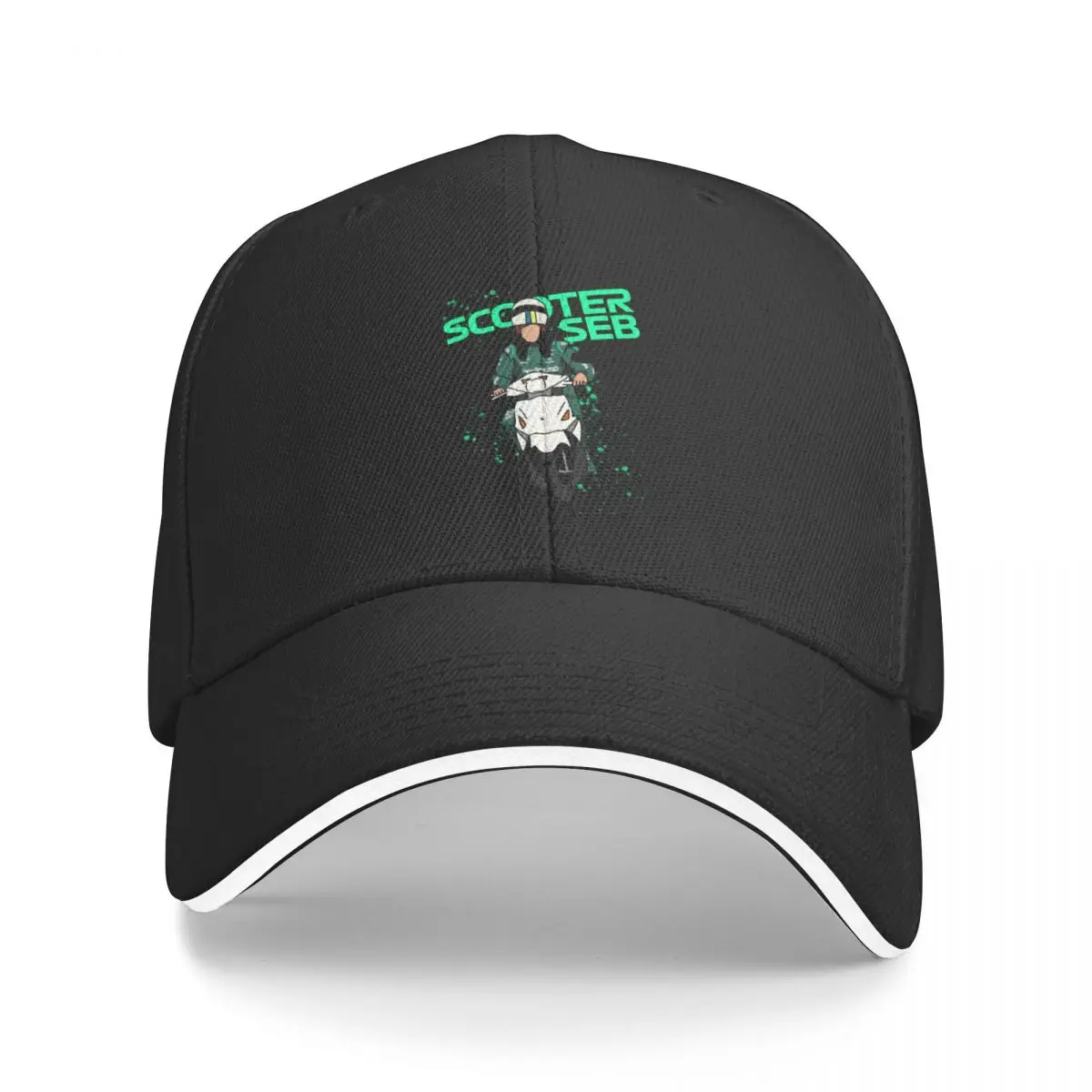 

Scooter Seb Baseball Cap Icon Hood Snap Back Hat Men Luxury Brand Women's