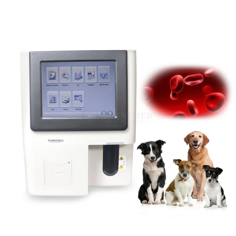 SYB-DH36 Vet automatic hospital/medical/lab equipment hematology analyzer for dogs cats