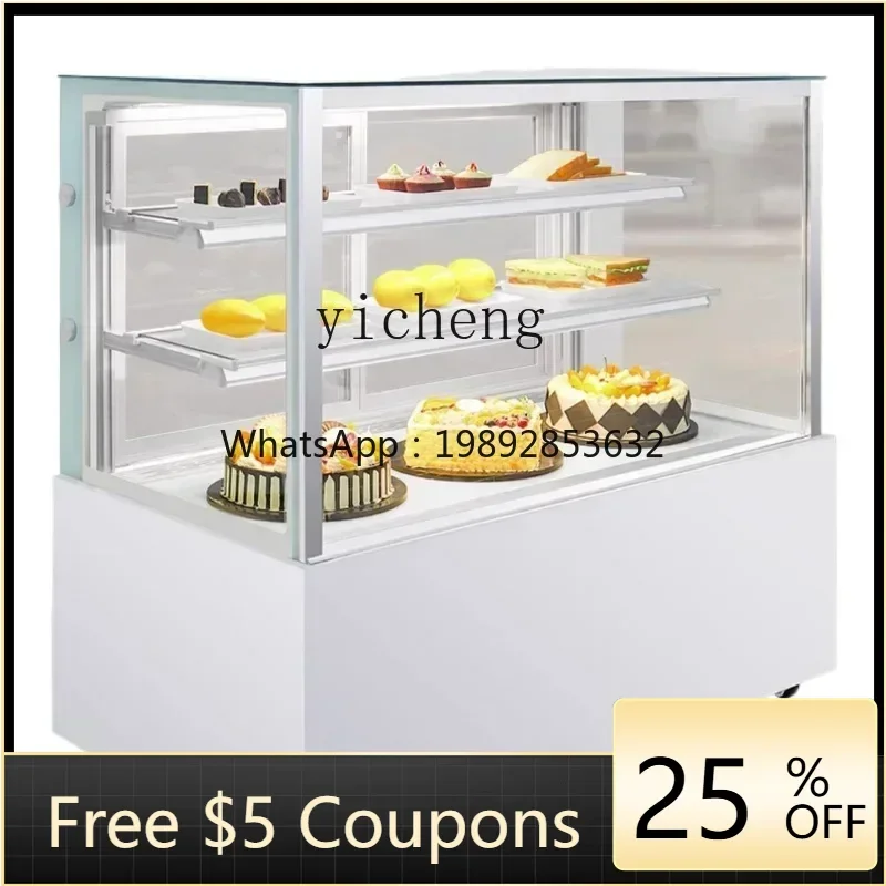 

U6 Z cake refrigerated display cabinet commercial small desktop fresh fruit freezer