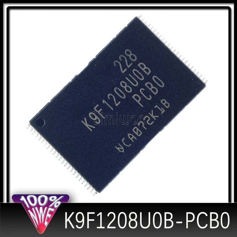 

10 шт. ~ 100 шт. Φ K9F1208U0B K9F1208U0B-PCB0 K9F1208UOB TSOP48 новая Оригинальная флэш-память