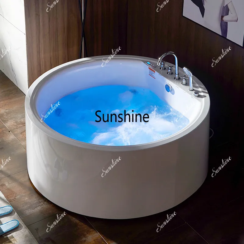 Round Bath Hotel B & B Adult Family Couple Massage Constant Temperature