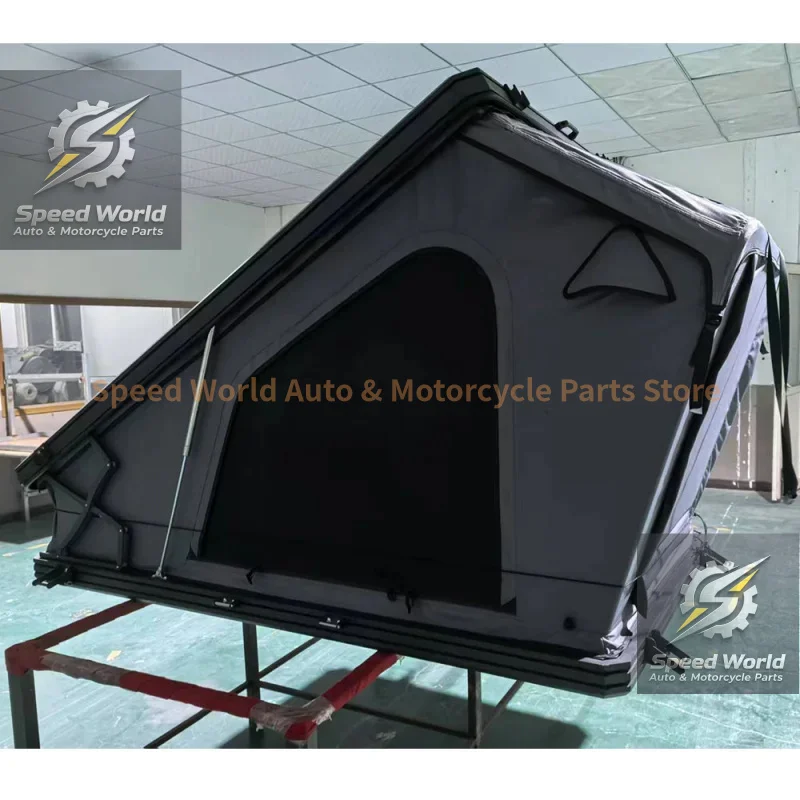 Factory Direct 2 Person Foldable UV-Resnt Waterproof Hard Shell Car Roof Tent With Integrated Ladder Outdoor Camping Accesso
