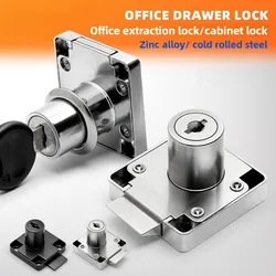 1 Set Cabinet Drawer Latch Locks Furniture Door Lock Hardware Desk Lock Wardrobe Cabinet Door Locks Bedside Bookcase Solid Lock