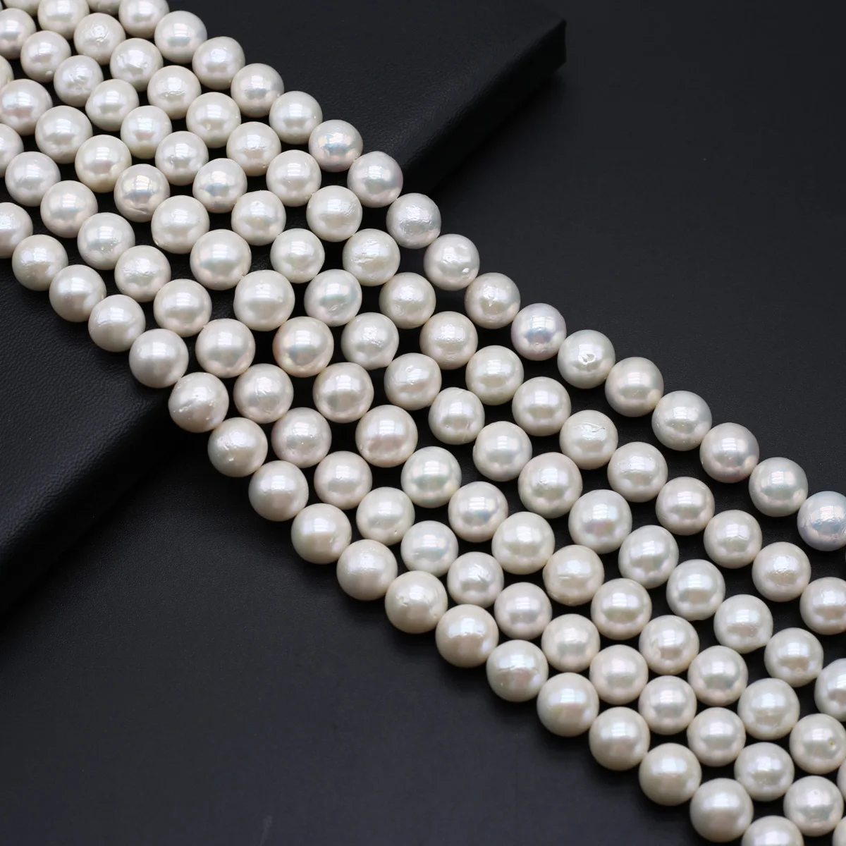 

Natural Freshwater AAA Grade Pearls Beaded Near Round Shape Loose Spacer Beads for Jewelry Making Diy Fine Bracelets Necklaces