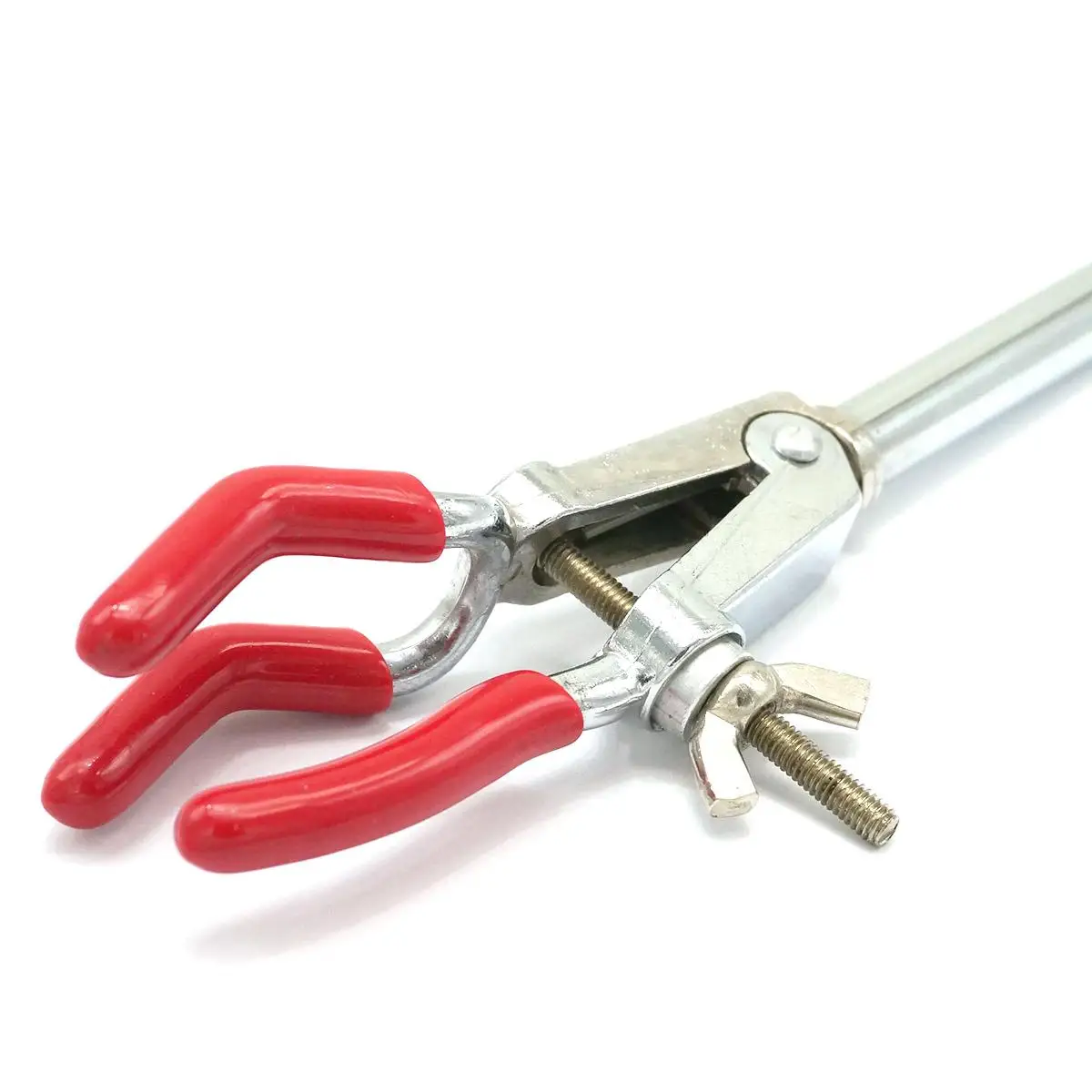 190mm 30mm szczęki 3 bolce Buret zacisk ze stopu cynku i aluminium stojak laboratoryjny uchwyt rury małe