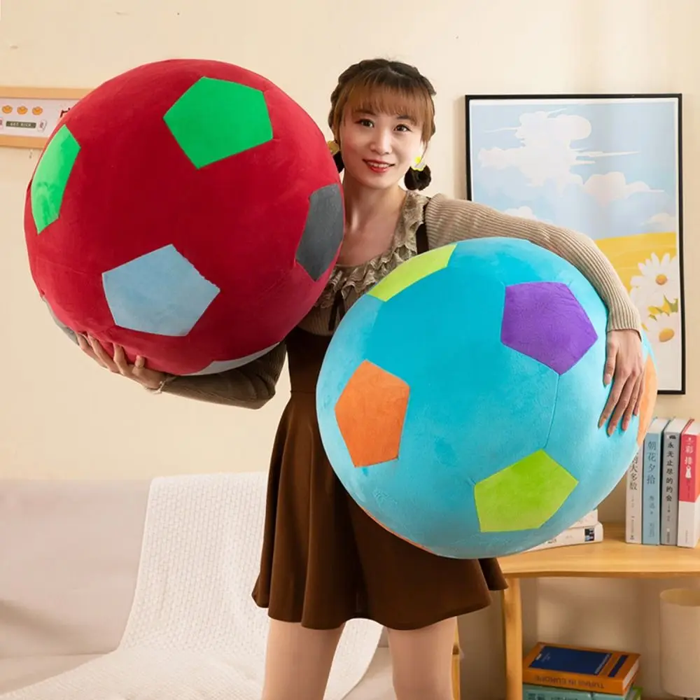 

Home Basketball Simulation Basketball High Quality Stuffed Sports Ball Stuffed 22cm Soft Football Pillow Girl Boy