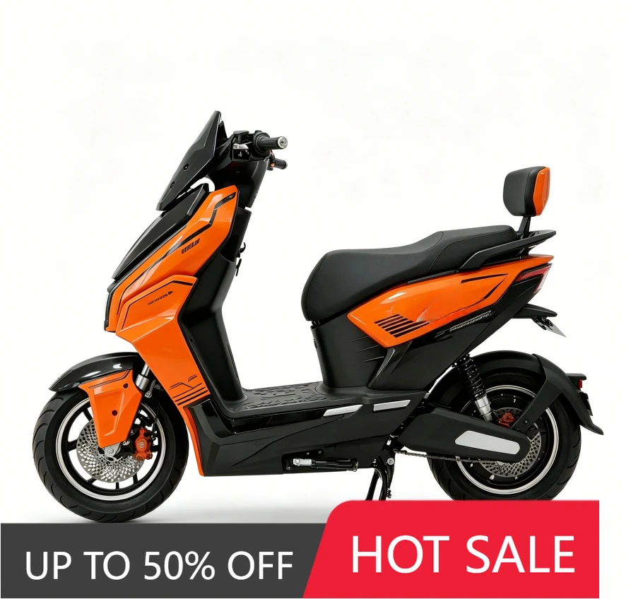 QQW Super power, excellent load capacity, 60V 2000W adult electric motorcycle, suitable for long-distance riding