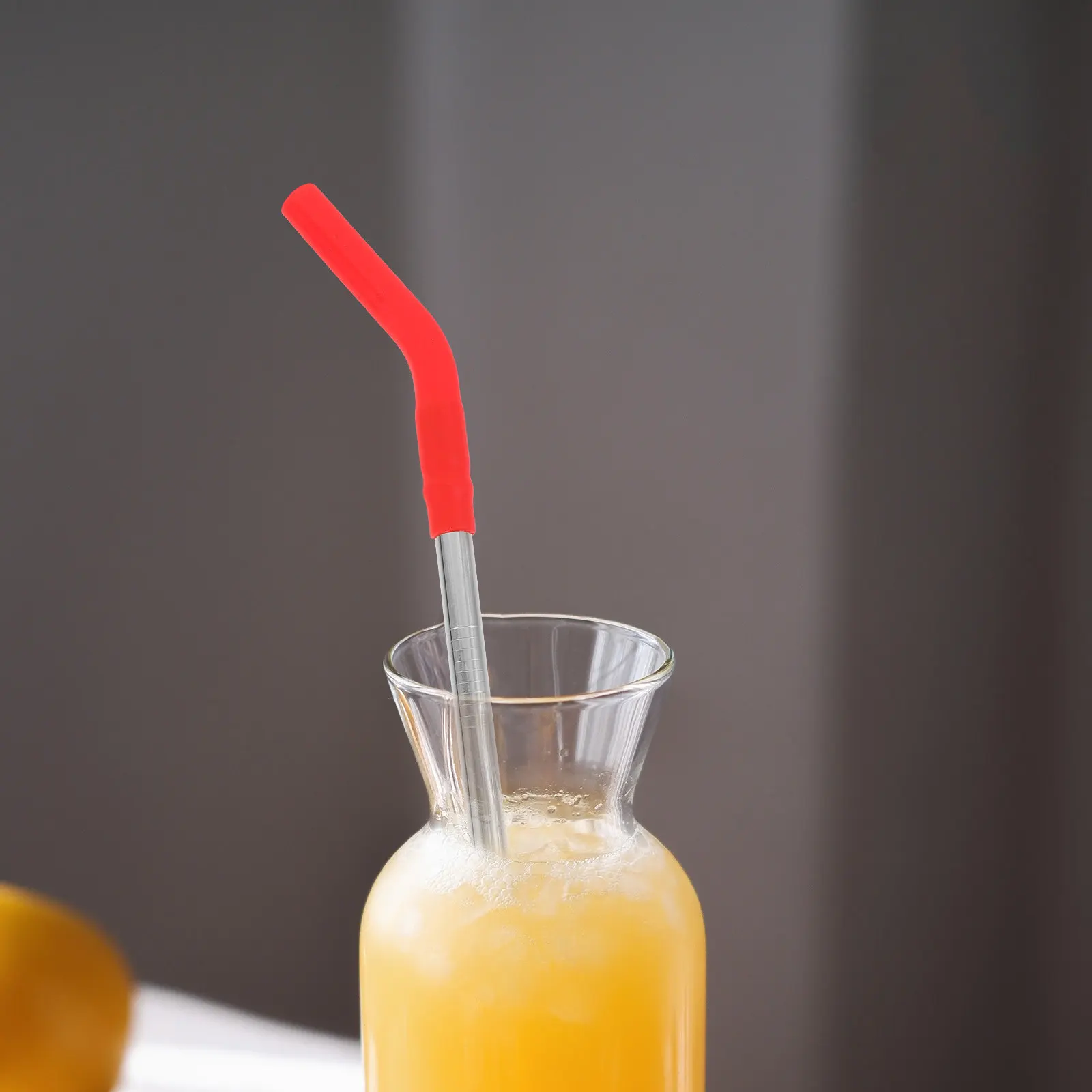 10Pcs Stainless Steel Straws Reusable Metal Drinking Straws Silicone Tips Party Milk Tea Coffee Cup Bar Use Eco Friendly