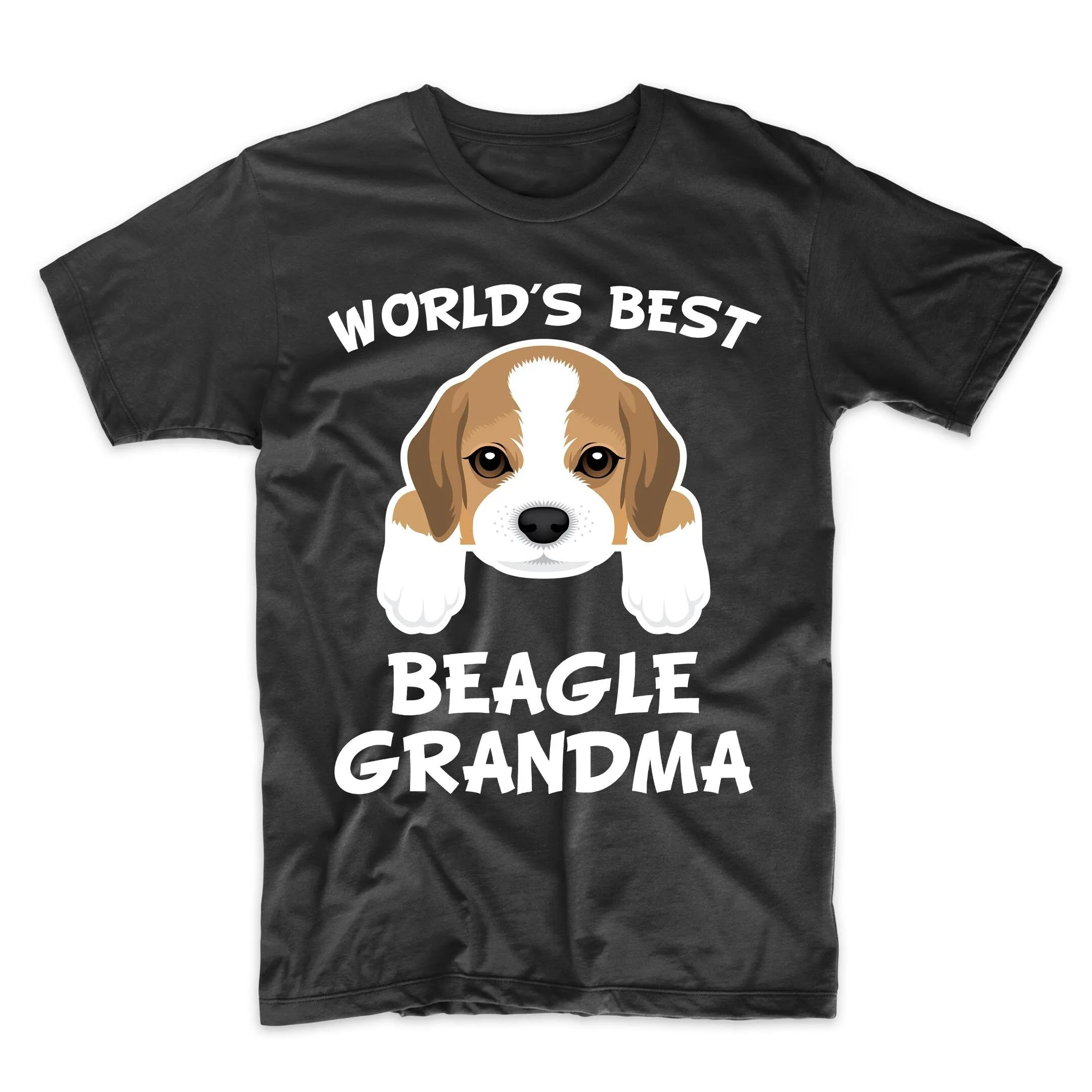 Beagle Grandma T Shirt World'S Best Dog Granddog