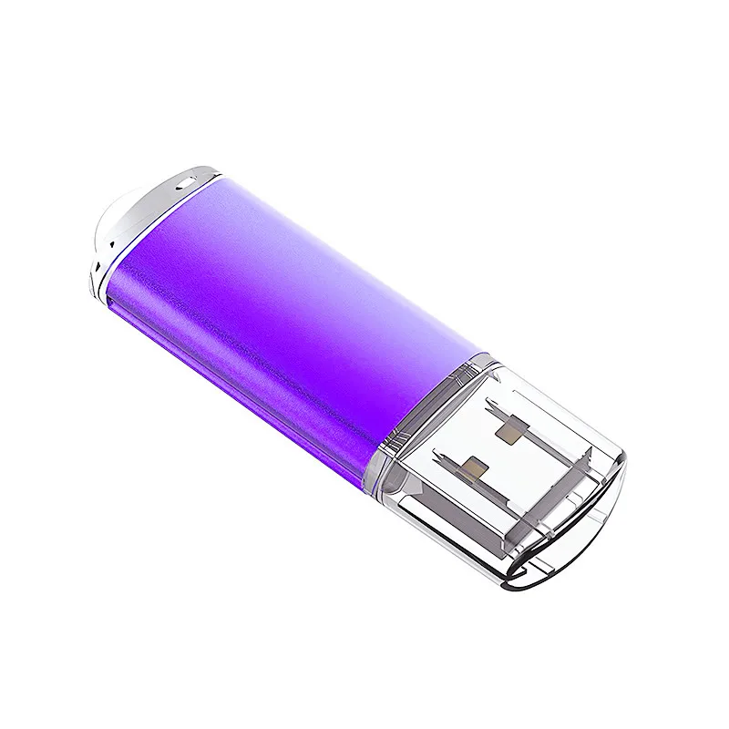 Unidad flash USB 64 gb metal 2.0 Pendrive 4gb 8gb 16gb 32gb llave USB 128gb memoria USB enviar adaptador tipo c