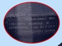 AC220-240V 6W QA22-98 Drainage Motor Tractor Retractor, Universal Washing Machine Drain Motor Replacement Parts