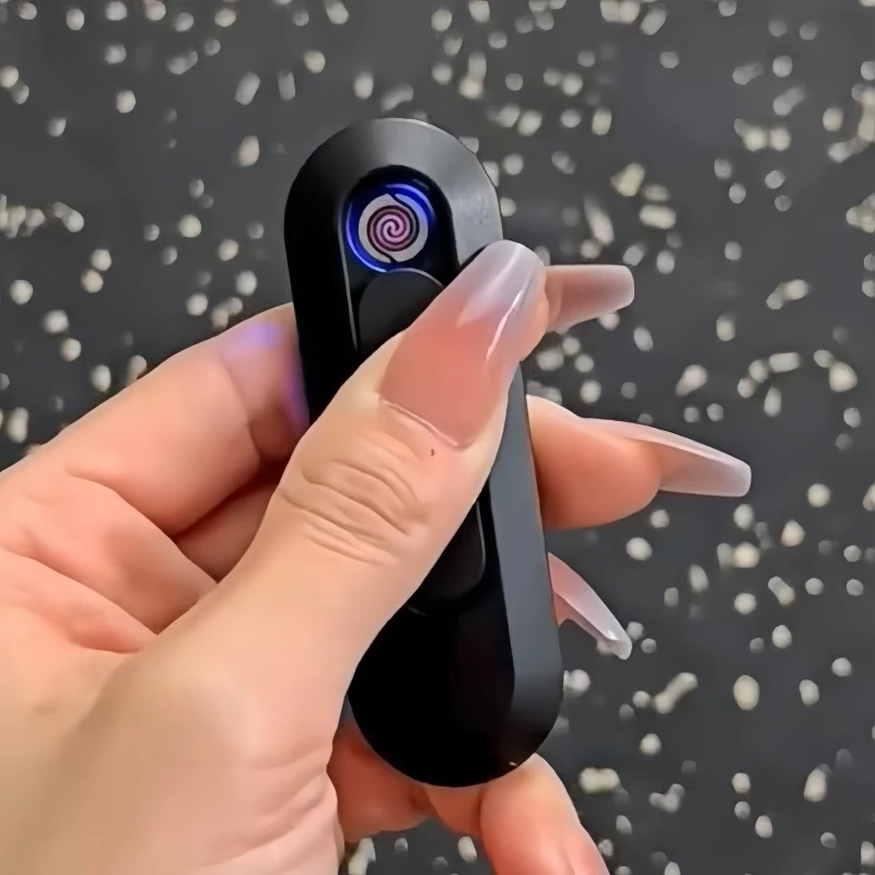 

Compact Mini Tungsten Wire Lighter Type-C Rechargeable Lighter Portable Outdoor Windproof Cigarette Accessories Small Tool