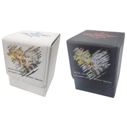 YuGiOh Elzette of the White Forest Animation Characters DIY Leather Storage Card Box Anime Classics Game Collection Cards Toy