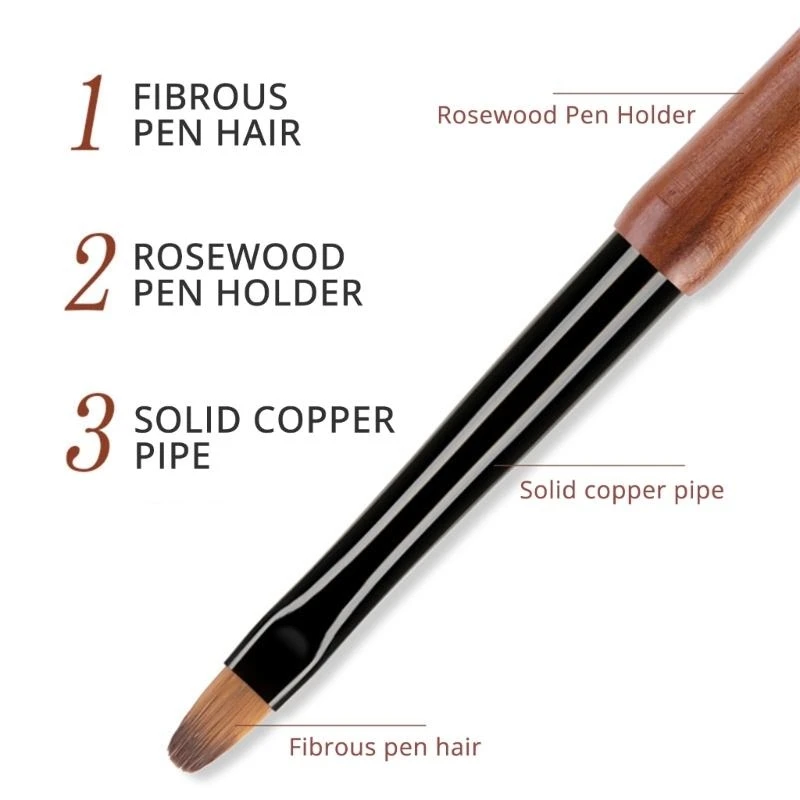 40JD 네일 브러시 네일 아트 라이너 브러시 네일 드로잉 도구 네일 폴란드 브러시