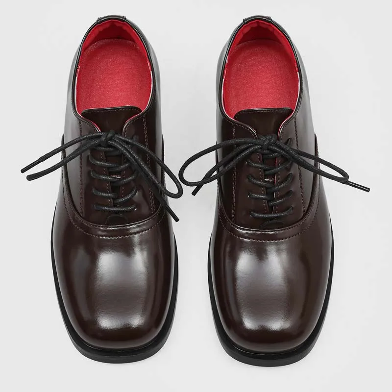 

Spring New Men Business Casual Shoes High-end Simple Anti Slip Breathable Fashionable Shoes Suitable for Daily Commuting