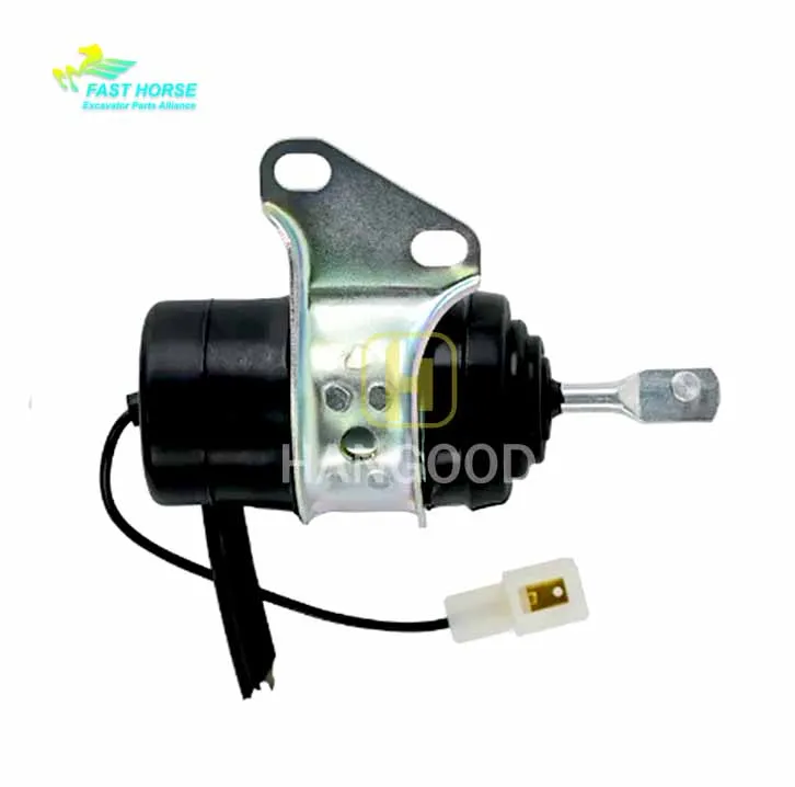 Hangood construction machinery parts 12v Push Pull Solenoid excavator   engines 24V Generator  Valve