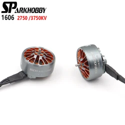 SPARKHOBBY 1606 2750KV 3750KV PRO FPV Brushless Motor 3~6S Lipo 1.5mm Shaft Diameter For RC 3~4inch Propeller Quadcopter Drones