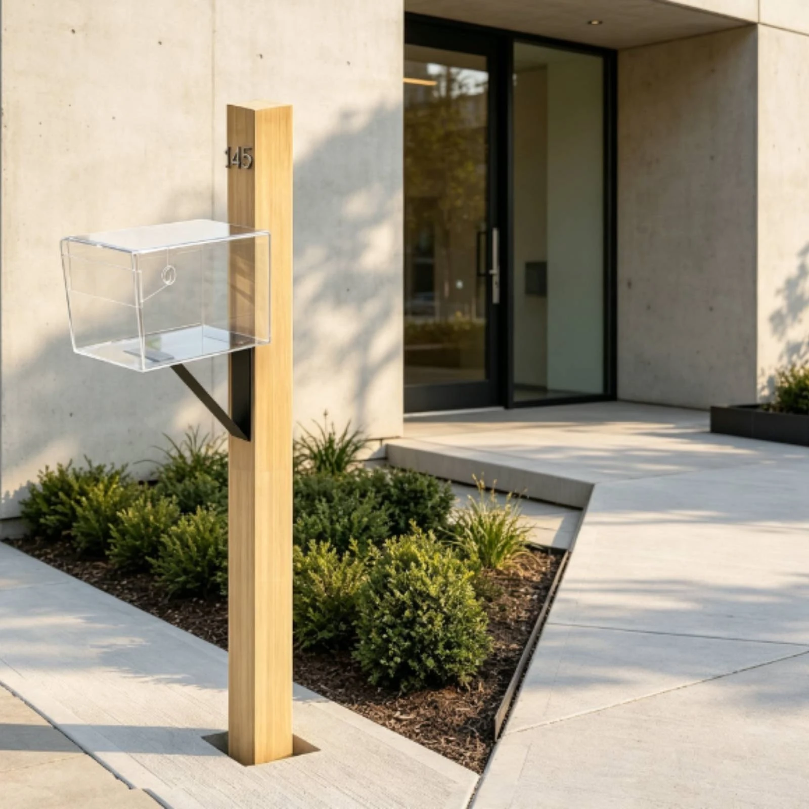 Mailbox Mounting Bracket Steel Post Mount Mailbox Bracket Rugged Weather-Resistant for Homeowners, Curbside, Driveway