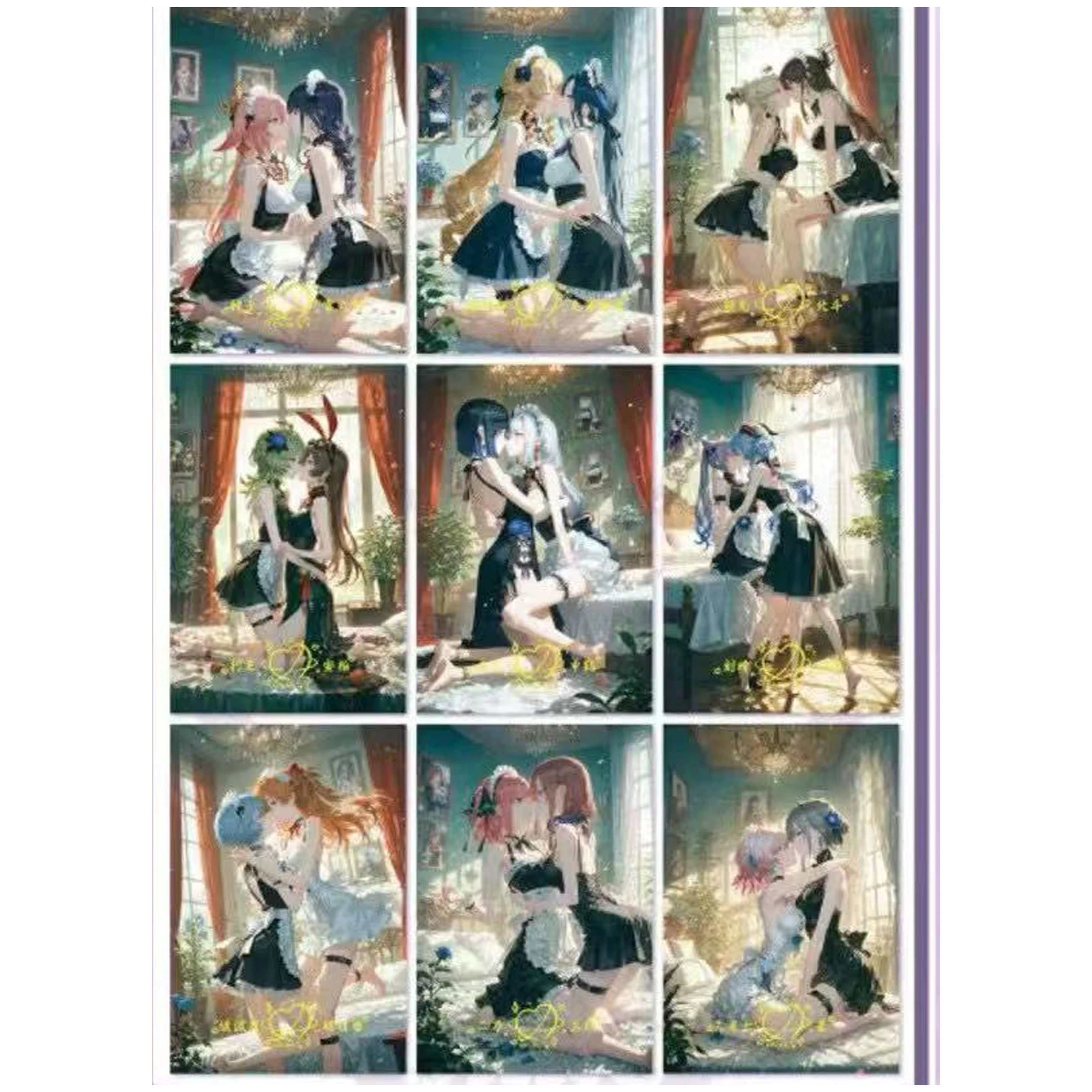 Latest Wholesale Goddess Story Collection Card Character Wife Card "Mingyue" A5 Card Game Rare Lover Card Anime Toy Card