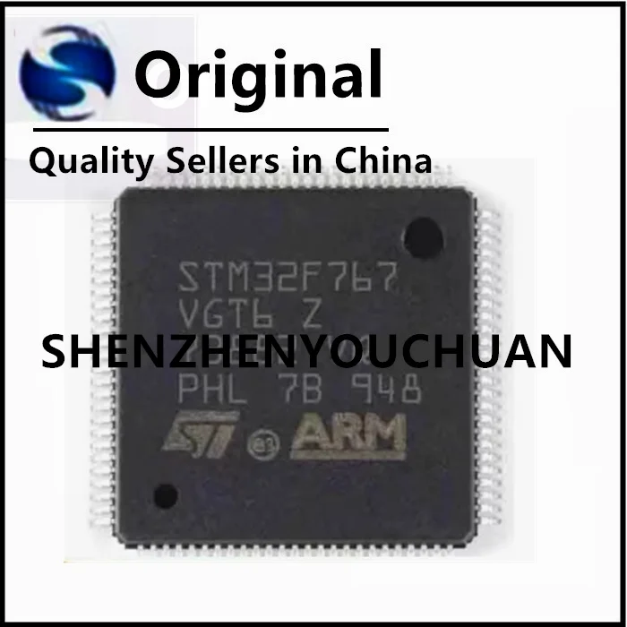 

STM32F767VGT6 32F767VGT6 LQFP-100(14x14) Microcontroller Units (MCUs/MPUs/SOCs) ROHS IC Chipset New Original