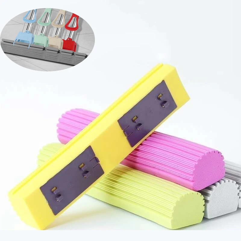 PVA Sponge Foam Rubber Mop Head Replacement Home Floor Cleaning Kitchen Tool Household Cleaning Accessories