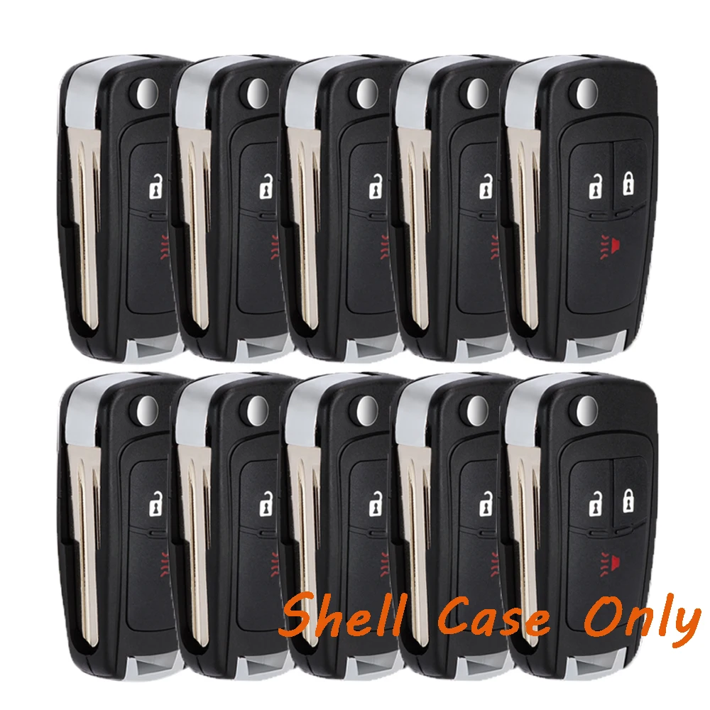 

10 Remote Key Shell Case Fob for Chevrolet Spark 2012 2013 2014 2015 2016 A2GM3AFUS03 146295007 95989830 95233524 94543201