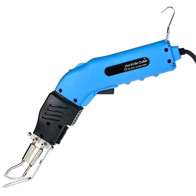 80W Air-cooled System Leather Rope Webbing Continual Operation DIY Household Hot Electric Heat Cutting Fabrics Cutter Knife