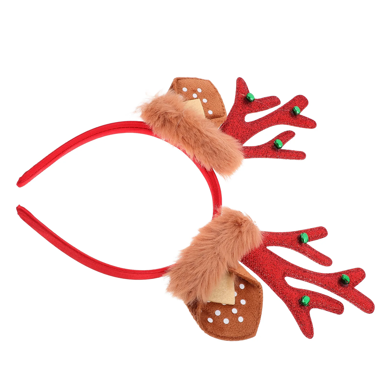 

Christmas Antler Headband Soft Comfortable Deer Horn Hairband Xmas Party Favor Holiday Headwear Hair Decoration