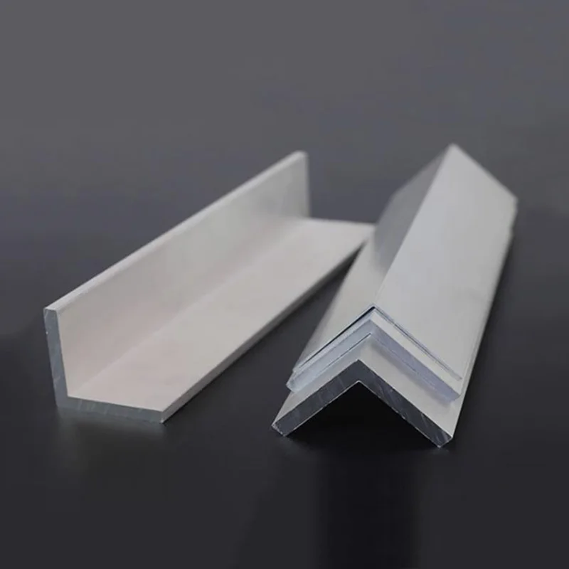 6063 Right Angle Aluminum 25x20mm-80x40mm Thick 2/3/4/5mm L-shaped Aluminum Alloy Aluminum Edging Triangle Profile Length 500mm