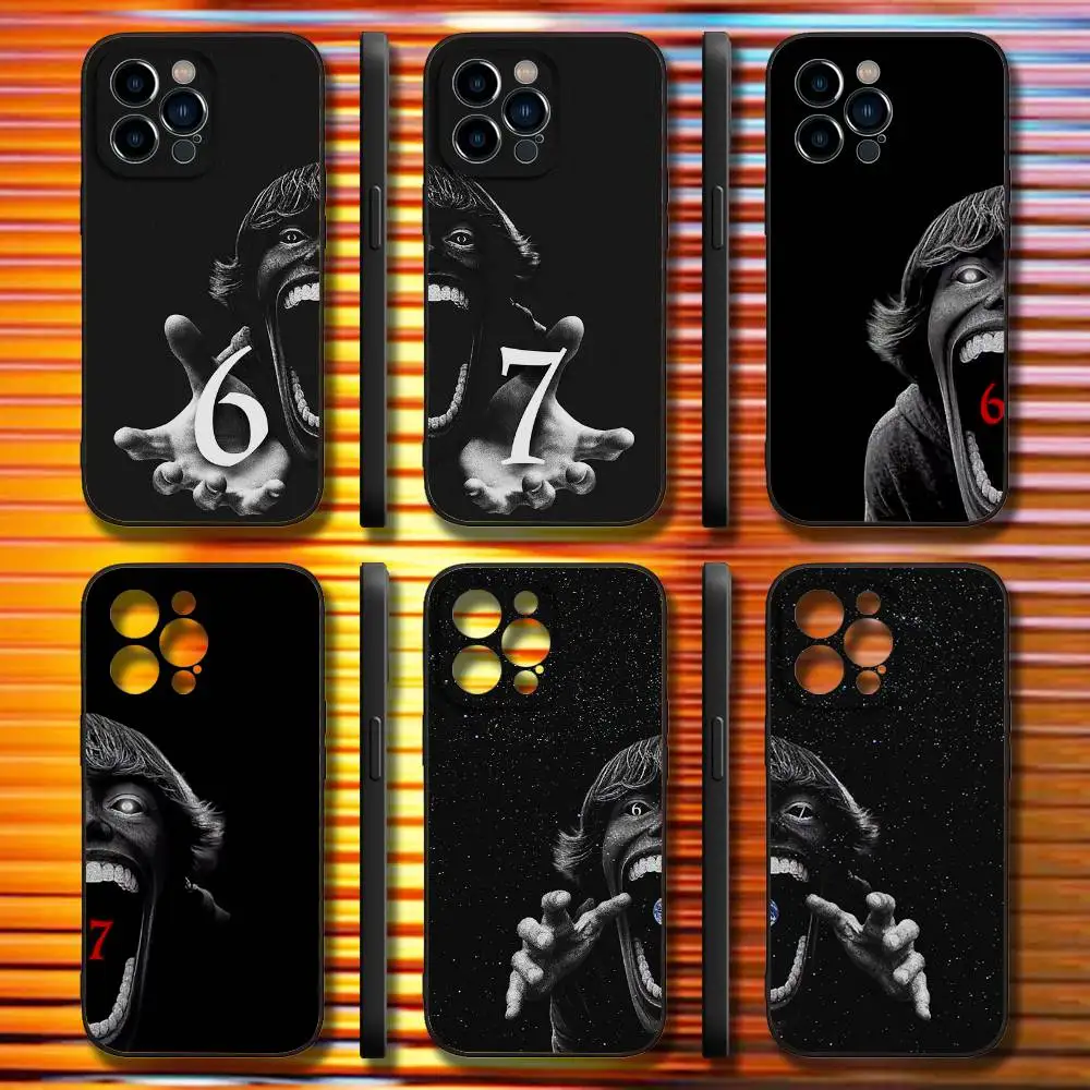 حافظة هاتف SCP 67 Kid Meme Apocalypse لهاتف iPhone 17,16,15,14,13,12,11,Pro,Max,Plus,X,XS,SE4,E,Mini,Soft Black Case