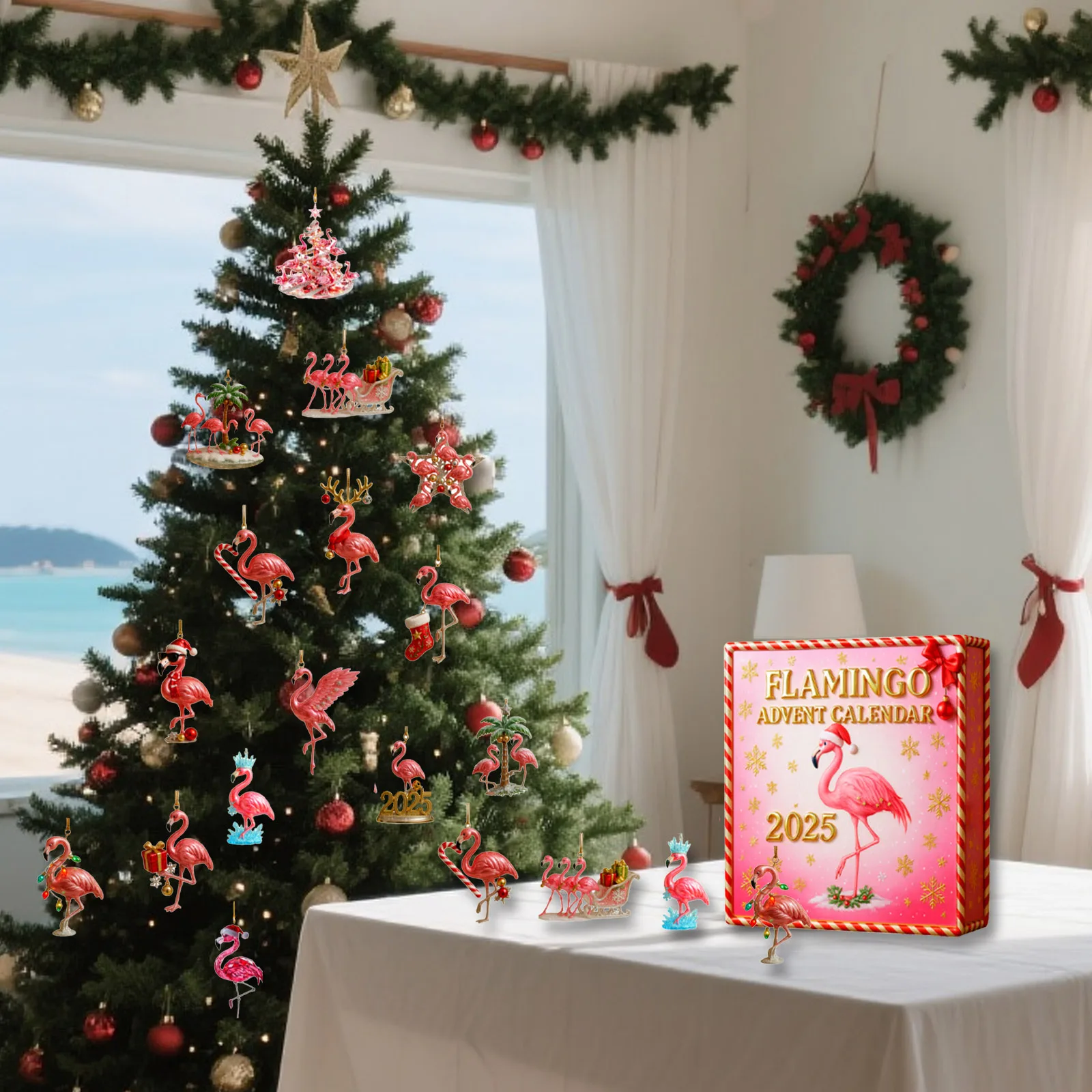 Christmas Countdown Pin The Advent Calendar 24 Unique Christmas Decorations Holiday Decorations Perfect For Digital Clock Timer