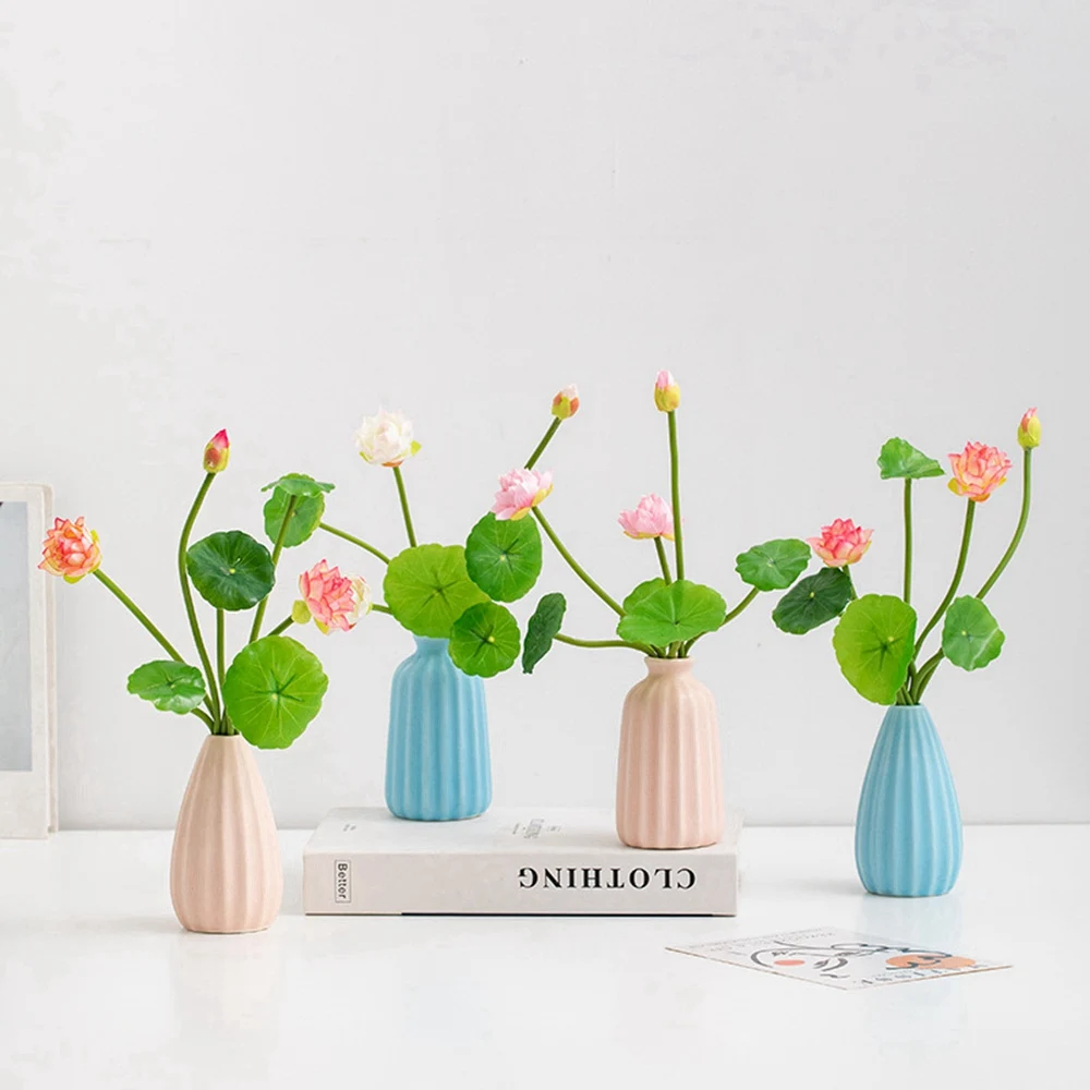 

Simple ceramic vase hydroponic green plant living room decoration flower arrangement decoration office porch dining table vases