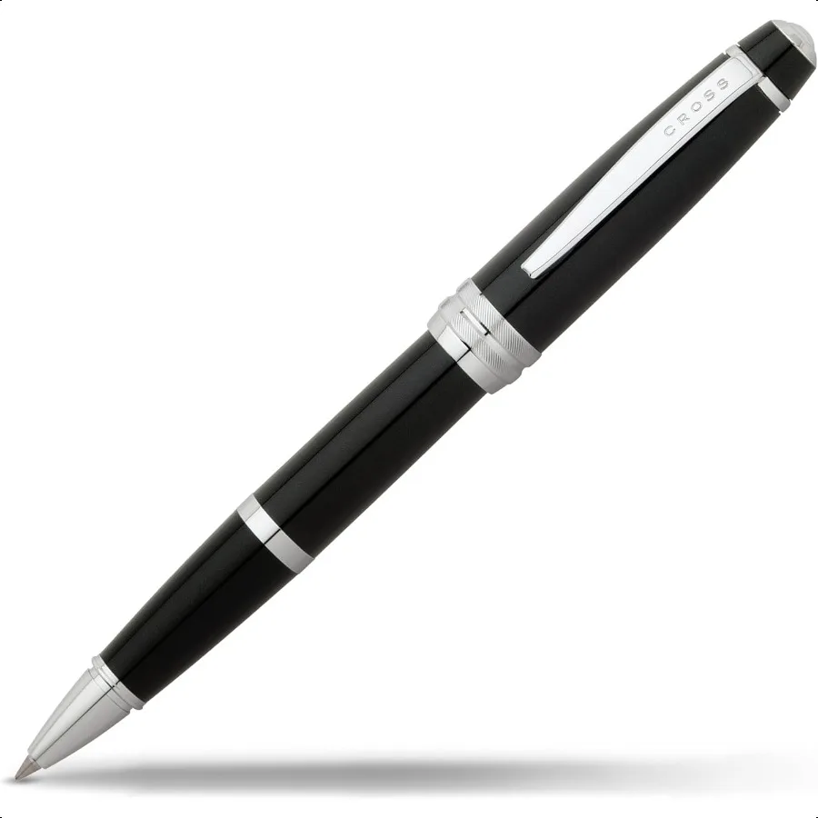 

Bailey Refillable Rollerball Pen Presented in a Premium Gift Box Medium Point Black Ink Black