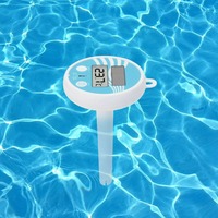 Waterproof Solar Swimming Pool Thermometer Scale Accurate Readings Thermometer for Most Types of Swimming Pool