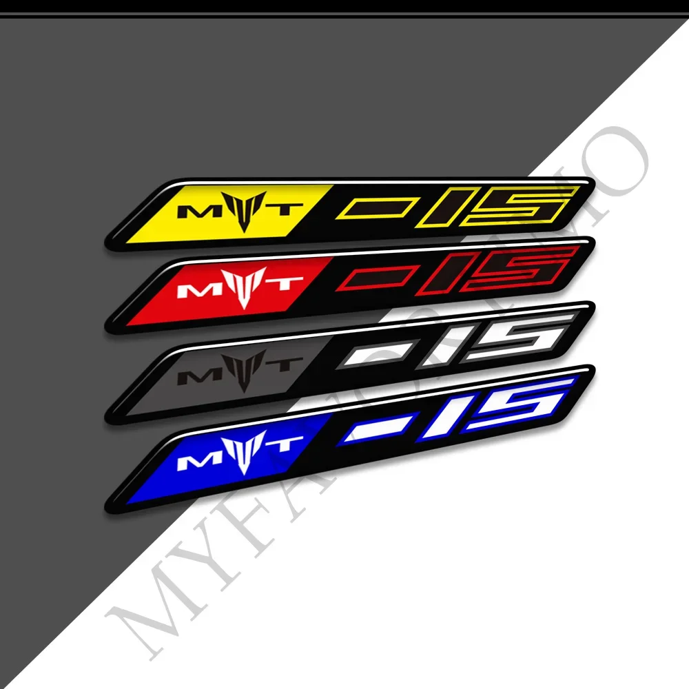 

For Yamaha MT-15 MT15 MT - 15 Tank Pad Protector Decal Stickers Emblem Badge Logo Fairing Symbol