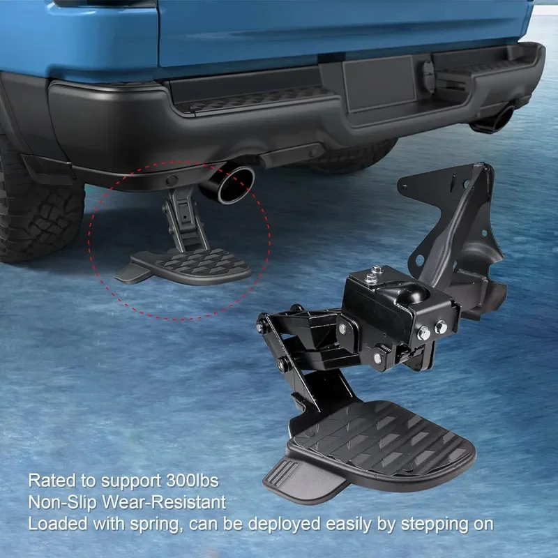 Tailgate Step Pedal for Dodge Ram 1500 DT Pickup Truck Rear Bumper Assist Handle Replacement Part 82215289AG Auto Accessories