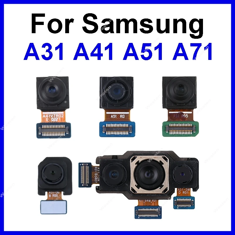 Front camera For Samsung Galaxy A31 A41 A51 A71 SM-A315 A415 A515 A516 A715 Selfie camera back all camera module Repair Parts