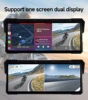 8.1 インチオートバイ GPS ナビゲーションワイヤレス Carplay Android 自動 IPX7 防水 2K DVR ドライブレコーダーモトモニター WIFI BT 5