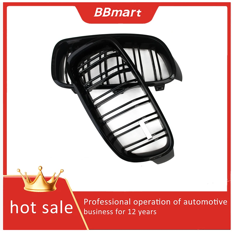 

Решетка радиатора BBmart для BMW 3 серии F30 F35, модифицированная, с двойной линией решеток