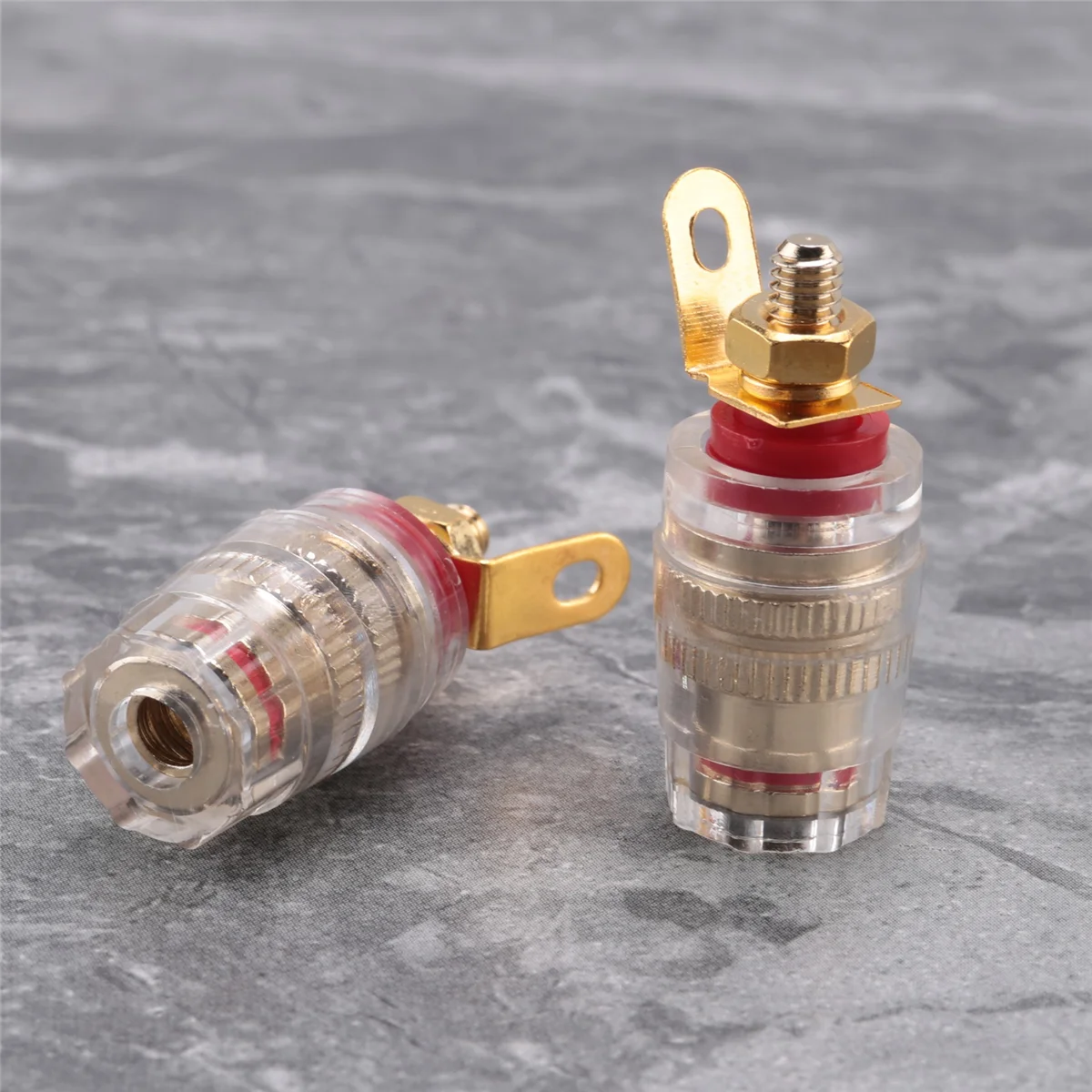 M04K Новый 4-компл. клемма для усилителя динамика, соединительная стойка 4 мм, разъем типа «банан»