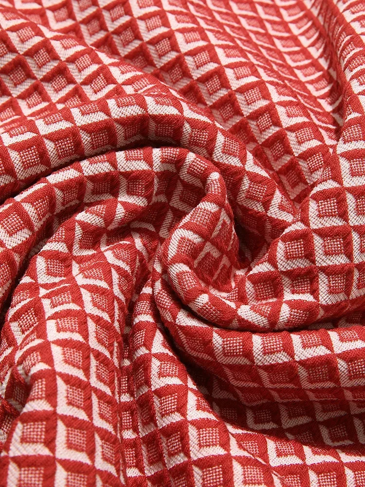 I BELIEVE YOU Christmas Knit Ribbed Hoodies Plaid Lazy Plus Wool Soft Thick Warm Round Neck Winter New Loose Tops 2234195417