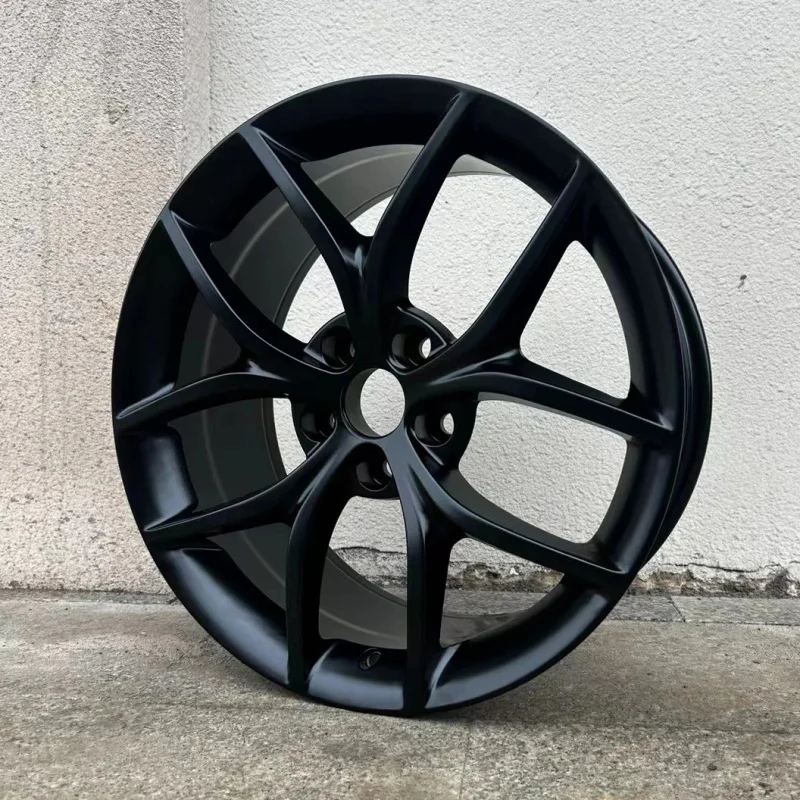 High-Quality Hyper Black Finished Car Wheel Hub 18 19 20 Inch Aluminum Alloy PCD 114.3 Vehicle Modification Upgrade Accessories