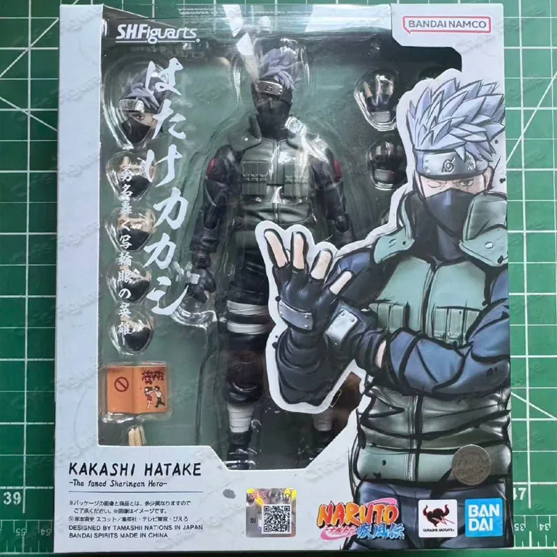 

In Stock BANDAI Original S.H.Figuarts Naruto99 KAKASHI HATAKE SHF Action Figure Collection Gift