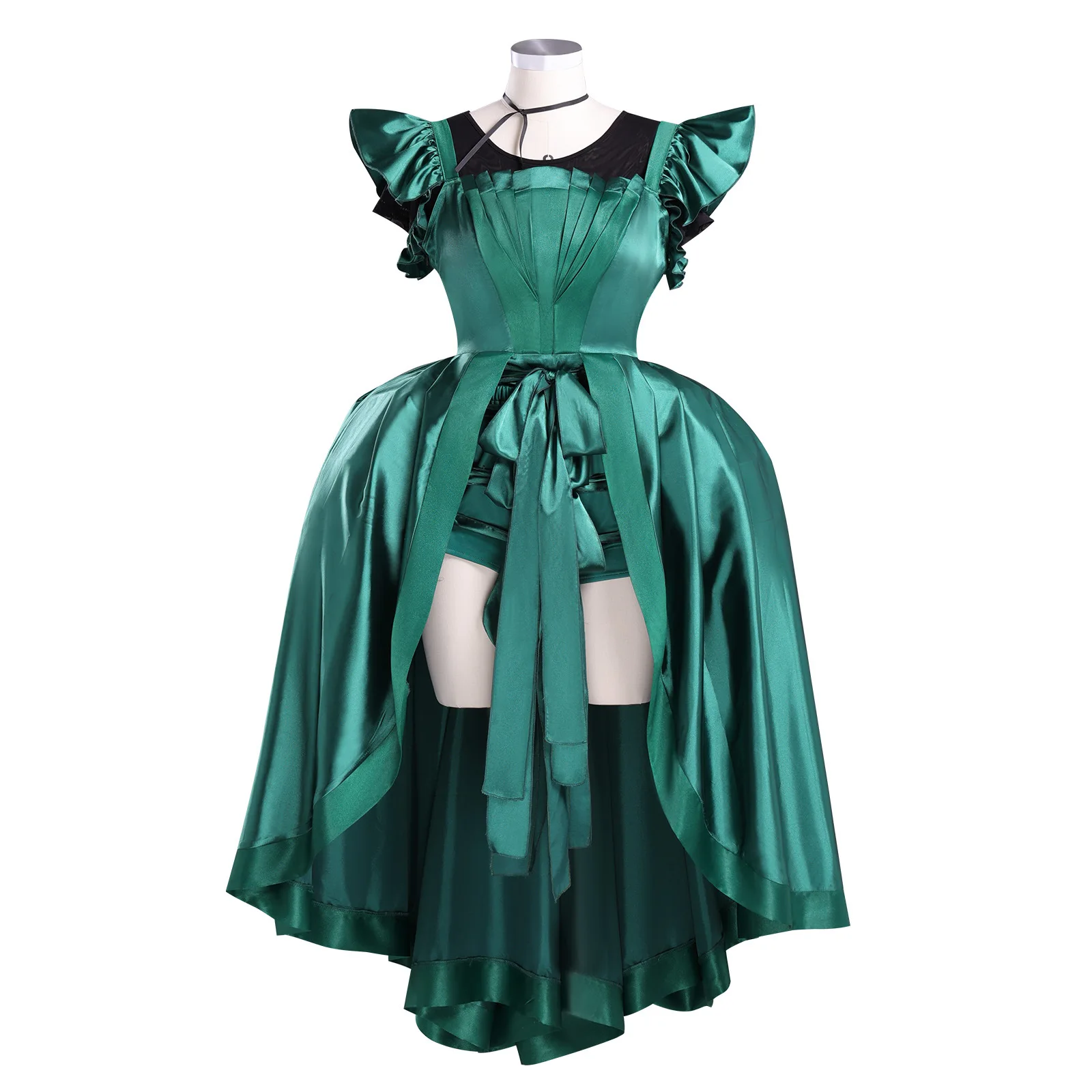 Wednesday Agnes Cosplay Costumes Green Dressees Halloween Carnival Party Outfit For Women Girls - AliExpress 200000532 Wednesday Agnes Cosplay Costumes Green Dressees Halloween Carnival Party Outfit For Women Girls - AliExpress 200000532