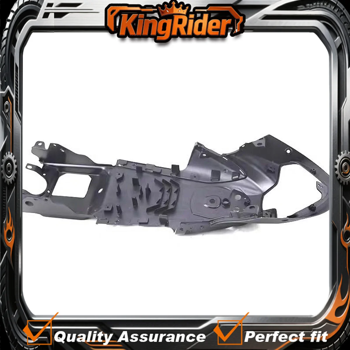 Fit For CFMOTO CF400-6 450SRS 450NK 450SR Frame Bottom Plate Seat Cushion Lower Guard Trim Plate Rear Bottom Plate