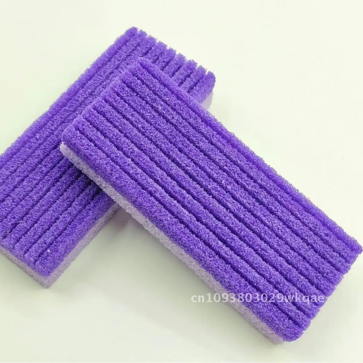 Spugna in poliuretano con scanalatura per artefatto per peeling della suola del piede in pietra pomice PU da 10 pezzi