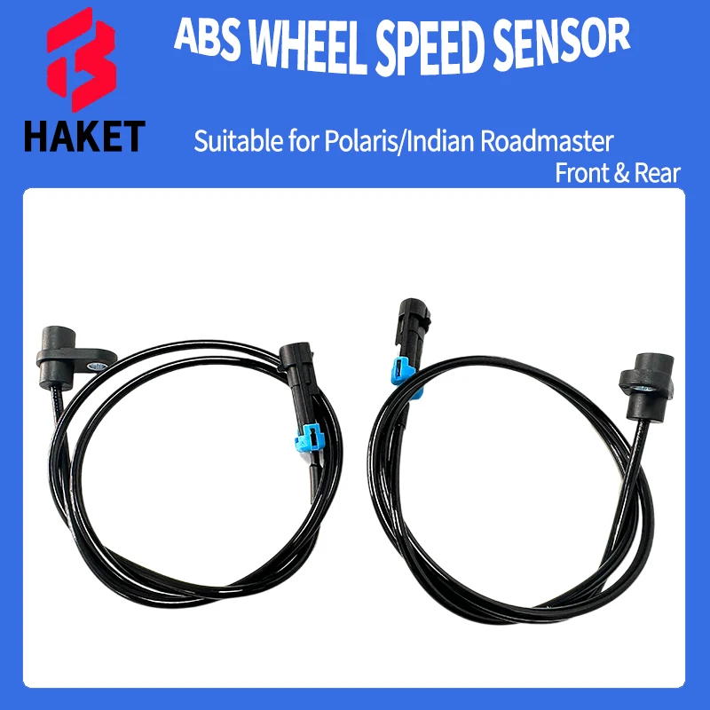 Front and Rear Wheel Speed Sensor 4014216 4013251 Fits for Polaris / Indian Roadmaster