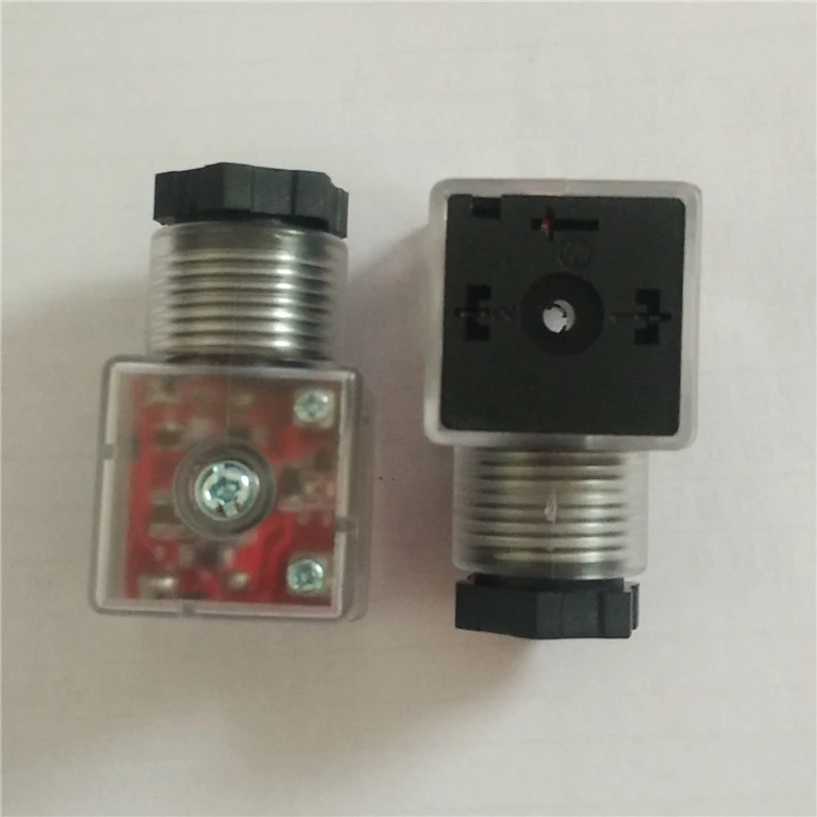 

Electromagnetic valve coil, energy-saving plug, junction box, coil, long-term power on, no heat generation, AC220V, DC24V